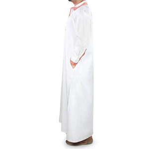 Nuevo Diseño de Thobes Islámicos para Hombre, Jubbah Otoñal, Talla Grande, Estilo Urbano, Manga Larga, Proveedor Mayorista - Product Image 4