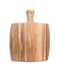 Grande planche à découper en bois avec poignée 17 "x 13" Simple Best Planches de charcuterie en bois Butcher Block Planches à découper en teck - Product Image 1