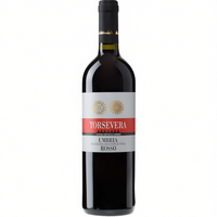 Vin rouge Umbria Rosso IGT 750ml - 6 bouteilles par boîte - Vin ombrien élégant - Torsevera