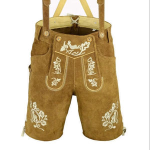 Nouvelle vente entière différents modèles pour Oktoberfest Lederhosen cuir short bavarois traditionnel allemand - Product Image 1
