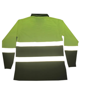 Camiseta de Trabajo de Seguridad Reflectante de Alta Visibilidad Personalizada al por Mayor, Certificada por la CE, Unisex, 100% Poliéster para Construcción - Product Image 1