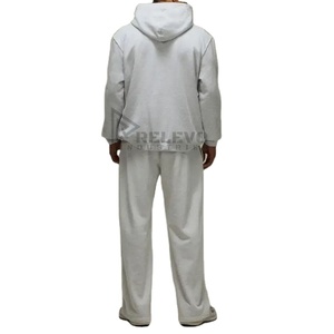 Ensemble de survêtement décontracté pour homme en coton 100% - Pull oversize, pantalon de jogging léger et sweat à capuche - Idéal pour l'hiver - Product Image 3