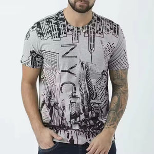 Ropa informal, camisetas ligeras para hombre, camisetas de Color sólido para hombre a la venta, Camiseta deportiva estampada para hombre y mujer - Product Image 1