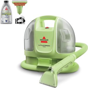 <strong>BISSELLS</strong> Little Green Mini Portable <strong>Carpet</strong> and Upholstery Deep Cleaner, Car/Auto Detailer, with HydroRinse Self-Cleaning Tool - Product Image 2