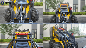 Nueva Minicargadora de Ruedas Diésel EPA de 1 Tonelada MYO con Emisión Euro 5, Sistema Hidráulico Lonking y 2 Años de Garantía - Product Image 5