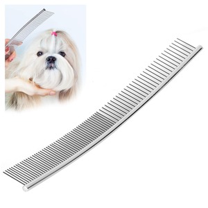 Top qualité chien chat Double face métal rangée dents brosse Instruments vétérinaires - Product Image 6