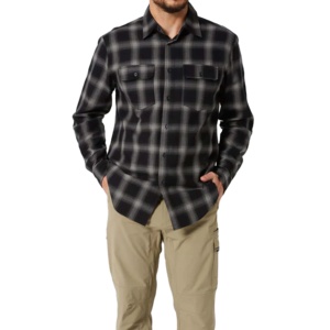 Haute qualité grande taille avant 2 poches 100% coton col rabattu hommes chemises en flanelle coupe régulière couleur personnalisée vêtements de plein air - Product Image 6