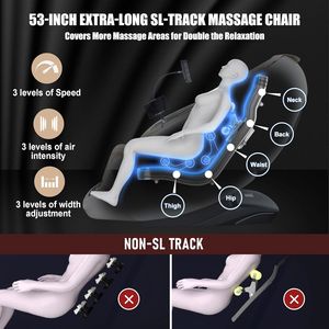 <b>Massages</b> Chair Full Body Zero Gravity Recliner with <b>Massages</b> Modes Body Scan Was It Heating <b>Foot</b> Rollers Bluetooth Favor - Product Image 3