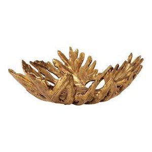 Antique Polished Aluminum <b>Crimp</b> Lining Design Eco-Friendly American Style Metal Fruit Bowl 0.4kg for Business Gifts - Product Image 3