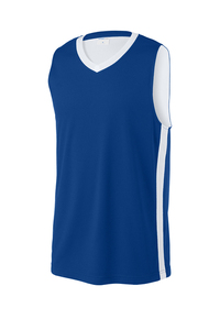 Ensemble de maillots de basket-ball d'équipe en gros, vêtements de sport personnalisés pour les ligues scolaires, les tournois universitaires, maillot de basket-ball blanc - Product Image 4
