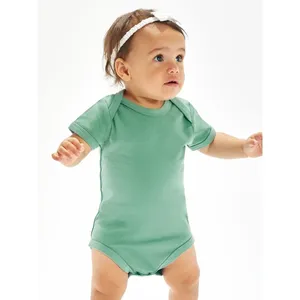Customizable Short Sleeve Baby <b>Bodysuit</b> Promotional T-Shirt for Merchandising - Product Image 1