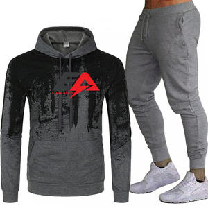 Vente en gros ensemble de survêtements de jogging pullover respirants écologiques personnalisés vêtements de sport à manches longues pour l'extérieur en hiver - Product Image 1