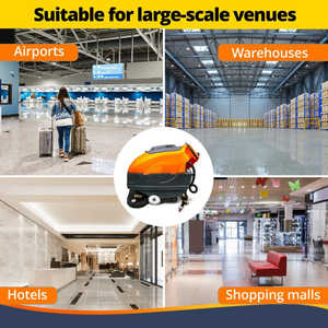 Lavasciuga Pavimenti Semovente SUNNOMAX RT120 34 con Serbatoio da 120 Litri, Spazzola a 170 RPM, Motore da 0,67 HP, Pulizia Senza Risciacquo - Product Image 6