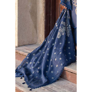 Conjunto de 3 Piezas de Chal Jacquard con Dupatta FE-52025, Elegante Accesorio para Traje - Product Image 1
