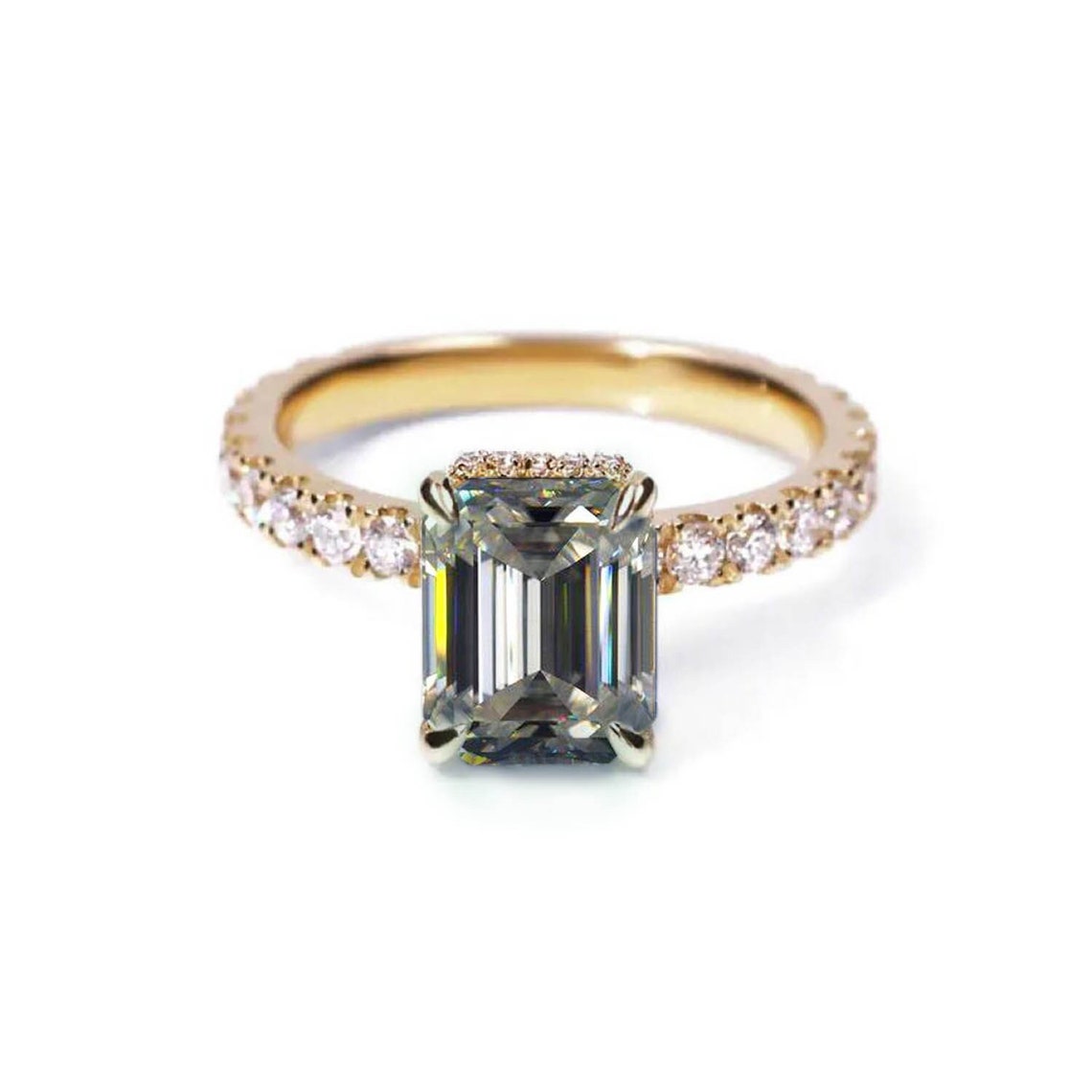 Bague en or massif 14k