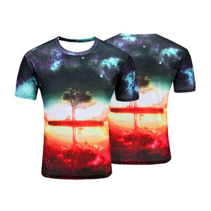 Camiseta de moda para hombre de alta calidad 2025 hecha en Pakistán, diseño al por mayor, material de poliéster/algodón, sublimación OEM/ODM - Product Image 3