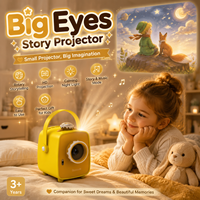 Lecteur d'histoires Magic Castle pour enfants, apprenez les contes de fées, 60 cartes, lampe de nuit, jouet pour l'heure du coucher des tout-petits