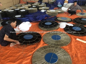 Espejo de pared de algas marinas vintage bohemio para decoración del hogar de Amazon colgantes de espejo decorativos modernos hechos en Vietnam - Product Image 6