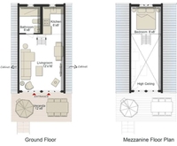 Maison/Cabane/Logement en bois moderne pour usage en villa/hôtel, personnalisable avec un design contemporain