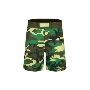 Sublimación personalizada MMA Shorts Hombres BJJ Fight Gear Grappling Training Shorts Venta al por mayor OEM Fightwear - Product Image 2