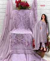 Nouveau concepteur de style indien broderie lourde travail pakistanais Georgette costumes pour dames vêtements de fête à bas prix