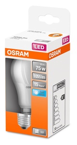 Lámpara LED estándar E27 10W 4000K 1055Lm (Osram 4058075304215) - Product Image 1
