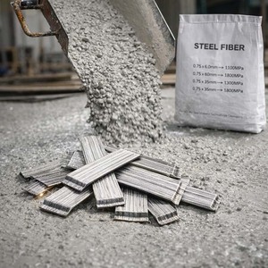 Concrete Reinforcement Steel Fiber Hooked End Type, High Strength Alternative to Traditional <strong>Rebar</strong> - Product Image 4