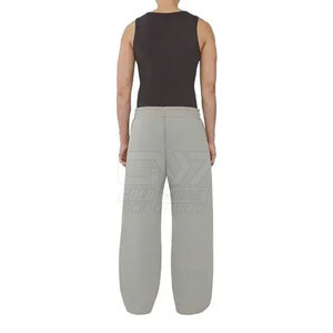 Pantalon baggy surdimensionné en molleton coupe ajustée à vendre en gros pantalon baggy surdimensionné en polaire confortable pour tenue décontractée - Product Image 3