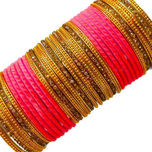 Ensembles de bracelets en verre fabriqués à la main personnalisés hautement polis Bracelets en verre de pierre naturelle pour les filles - Product Image 4