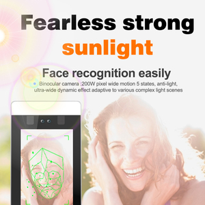 RS485 Wiegand <span class=keywords><strong>Reader</strong></span> 5 inch nhận dạng khuôn mặt tham dự cổng không dây truy cập coontrol - Product Image 4