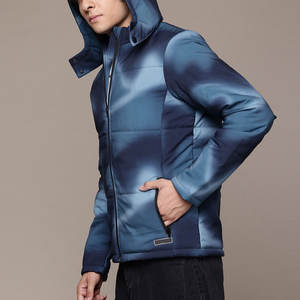 Hot Sale Competitive Price Men Bubble <b>Jacket</b> Factory Online Supply Newest Style Printing Puffer Down <b>Jacket</b> - Product Image 1