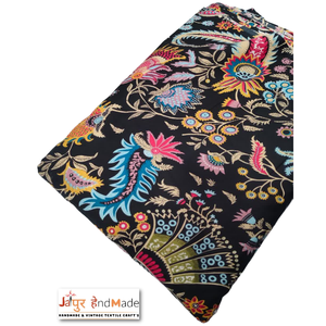 Chaqueta Bomber Reversible de Algodón con Bordado Suzani, Estilo Boho, Logotipo Personalizado para Primavera y Otoño con Decoración de Plumas - Product Image 2