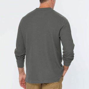 2025 personnalisé de haute qualité doux coton chemises tricoté armure pleine manches col cou bas quantité minimale de commande Logo personnalisé différentes tailles couleurs - Product Image 6