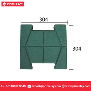 Revêtement de sol en caoutchouc extérieur en forme de H pour garages et allées de stationnement Pavé résistant à l'abrasion avec une excellente traction - Product Image 3