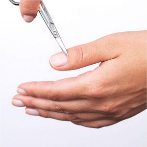 Ciseaux à cuticules en acier inoxydable incurvés de haute qualité, ultra-affûtés, précision de coupe, durables, légers, usage professionnel - Product Image 5