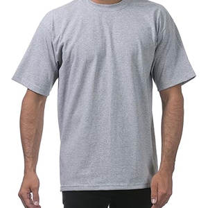 Pro Club Hombres 100% Algodón Peso pesado Algodón Manga corta Cuello redondo Camiseta para hombres OEM Camiseta de manga corta Impreso personalizado - Product Image 4