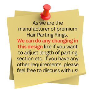 Best Seller Hair Extension Tool Fast Hair Sectioning Device Quick Hair Partitioning Custom Logo Reusable Installation Aid - Product Image 4