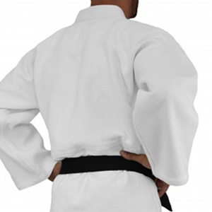 Karate Gi de Alta Calidad 100% Algodón, Conjuntos Elásticos Personalizados para Adultos, Entrenamiento de Artes Marciales, Personalización de Logotipo Frontal, Nueva Llegada - Product Image 4
