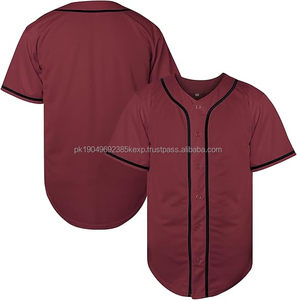 Camisetas deportivas de Hip Hop personalizadas para hombre, camiseta de béisbol con botones y transpirable en manga corta, para deportes de verano, en la que se puede hacer deporte en el verano - Product Image 3