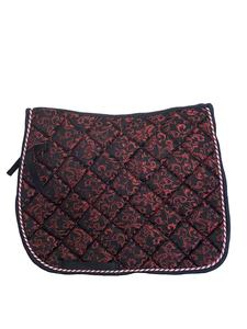 Almohadilla de sillín multiusos de estilo occidental, duradera, de diseño personalizado, tela colorida, cordones a juego para saltar, algodón y polialgodón - Product Image 2