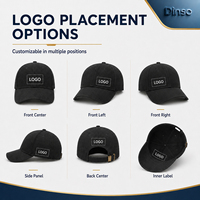 Gorra de Béisbol Vintage Personalizada con Efecto Desgastado, Ajustable, Logotipo Bordado Personalizado, Gorra de Algodón de 6 Paneles, Gorro para Exteriores