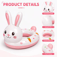 Équipement de divertissement aquatique gonflable en PVC personnalisé, bouées flottantes pour enfants, adaptées aux divertissements aquatiques en plein air