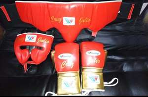 Kit de boxe professionnel en cuir Logo personnalisé Ensemble de sparring confortable et personnalisé par Predawn Sports pour l'entraînement - Product Image 6