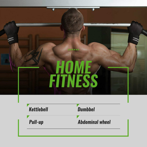 ถุงมือหนังสำหรับฝึกตกปลาปีนเขาปั่นจักรยานออกกำลังกายแบบไม่มีนิ้วถุงมือยกน้ำหนัก - Product Image 3