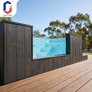 Container Fiberglass Above Ground Rectangle Pool for Garden & Hotel Use Adult & Kids Pump & LED <b>Light</b> UV Resistant Swimming pool - Product Image 3