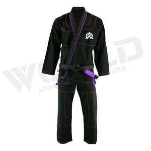 Pakistán hizo Jiu Jitsu Gi Kimono brasileño uniforme personalizado artes marciales Bjj Kimono Judogi Judo uniforme Unisex con precio bajo