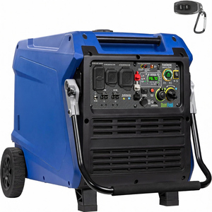 Generador Inverter Portátil de Combustible Dual de 12000 Vatios Pico, Arranque Eléctrico Remoto, Listo para Conectar al Interruptor de Transferencia, Alimentado por Gas y Propano, Lo - Product Image 1