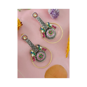 Hot Sales High Quality <b>Kundan</b> and Stone <b>Jewelry</b> Luxury Embrace for Wedding Party Engagement Classic Style - Product Image 5