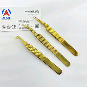 2025 pince à cils multi-professionnelle de haute qualité en acier inoxydable durable avec pointe de Volume en Fiber pointue - Product Image 5