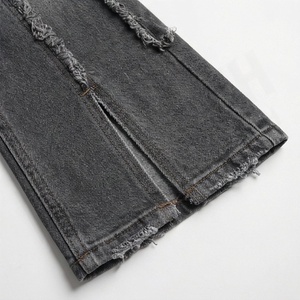 Pantalons en jean décontractés pour femmes, de haute qualité, respirants, délavés, couleur personnalisée, taille personnalisée, grande taille, streetwear - Product Image 6